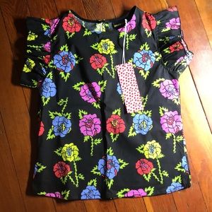 Nooworks Roses Ruffle Top 🥀